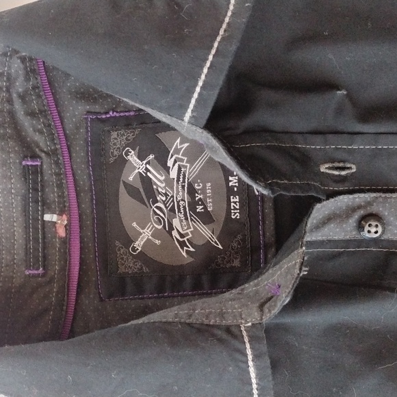 Drill Clothing Company Boys Button Down Short Short Sleeves Junior Size M - Picture 4 of 7